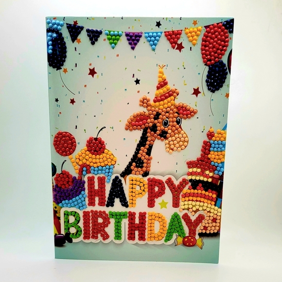 Giraffe Happy Birthday Card [2 Available] - Picture 1 of 9